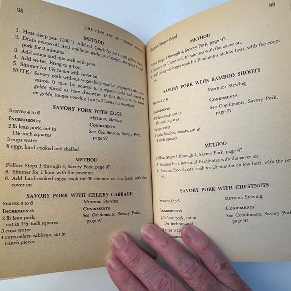 The Fine Art Of Chinese Cooking Dr. Lee Su Jan Hardcover 1977 Over 200 Recipes - Picture 10 of 12